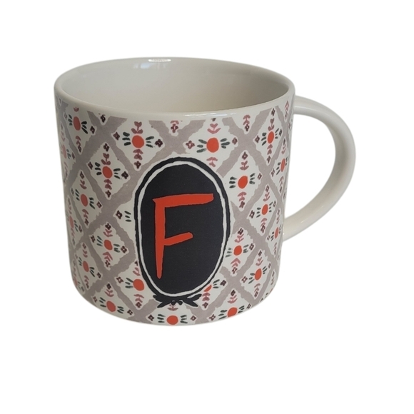 Anthropologie Jo "F" Mug - Picture 2 of 6